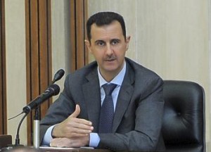 Sýria - prezident Bašar Asad