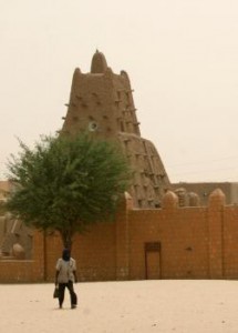 Timbuktu - mešita na zozname svetového dedičstva UNESCO