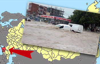 Záplavy v Krasnodarsku