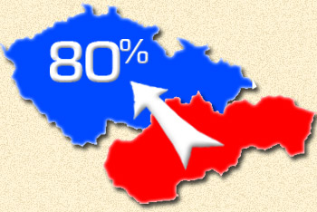 Životná úroveň Slovákov sa ani 20 rokov po rozdelení nedoťahuje na českú