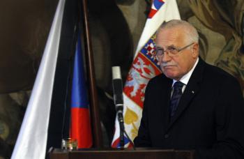 Český prezident Václav Klaus je k europrojektu skeptický od samotného začiatku