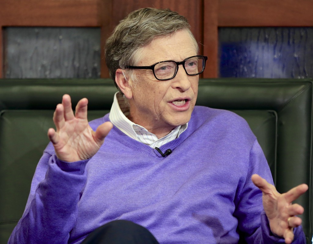 Na snímke Bill Gates