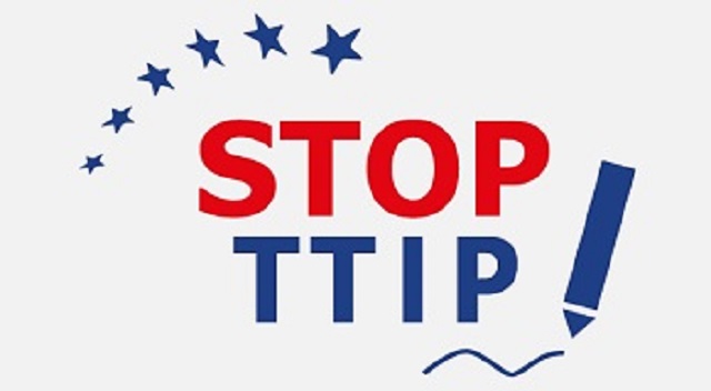 Logo iniciatívy STOP TTIP