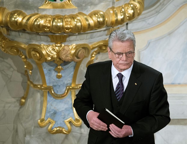 Na snímke nemecký prezident Joachim Gauck