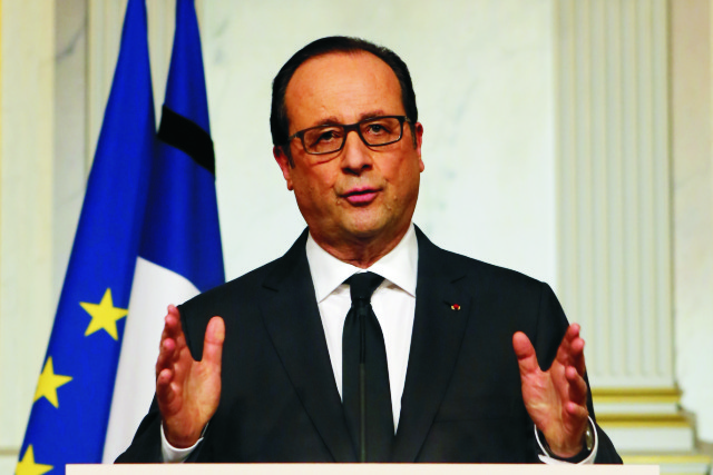 Francúzsky prezident Francois Hollande