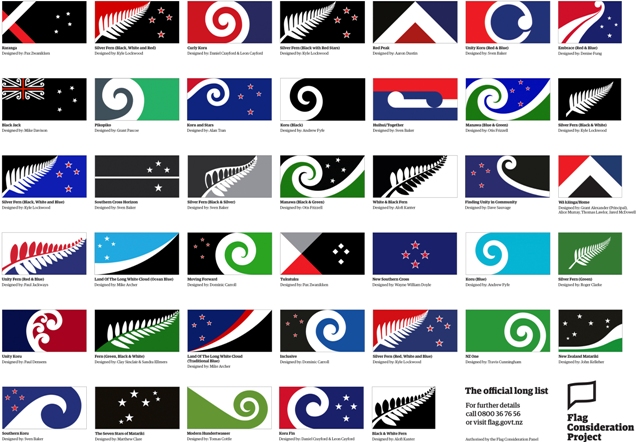 Foto:TASR-New Zealand Flag Consideration Project via AP