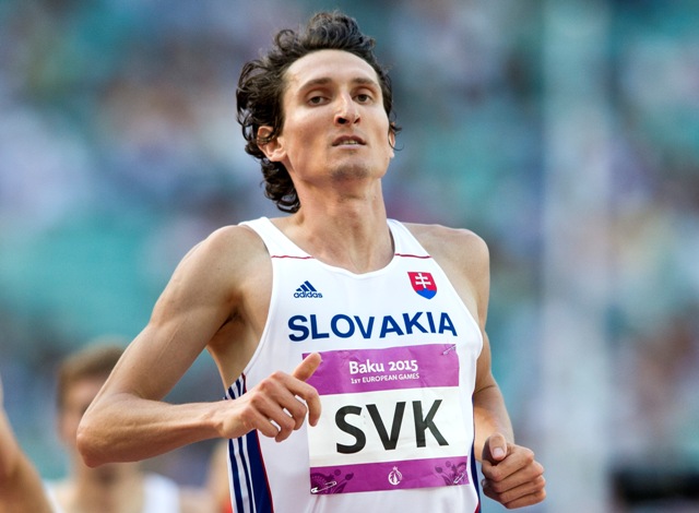 Na snímke slovenský reprezentant v behu na 800 metrov Jozef Repčík