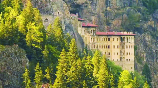 Na snímke kláštor Sumela