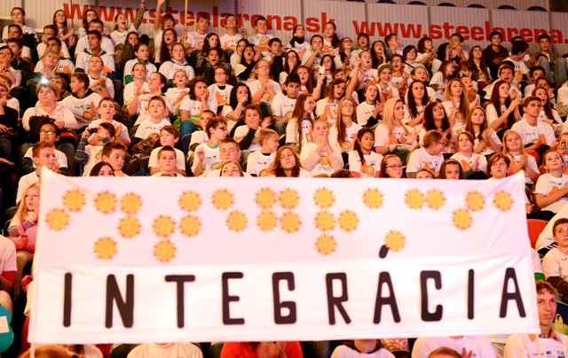 Snímka z koncertu Integrácia 2013