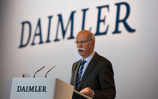 Na snímke výkonný riaditeľ Daimlera Dieter Zetsche.