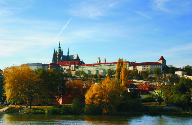 Na snímke Pražský hrad