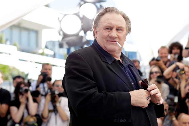 Na snímke francúzsky herec Gérard Depardieu