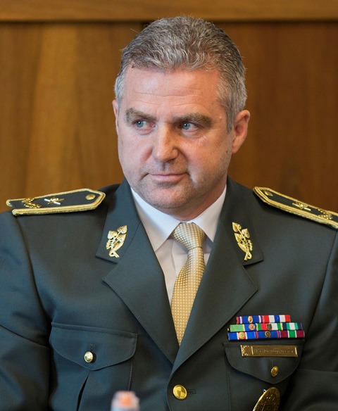 Na snímke prezident Policajného zboru SR Tibor Gašpar