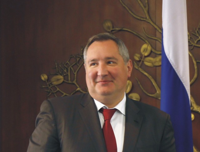 Na archívnej snímke ruský vicepremiér Dmitrij Rogozin