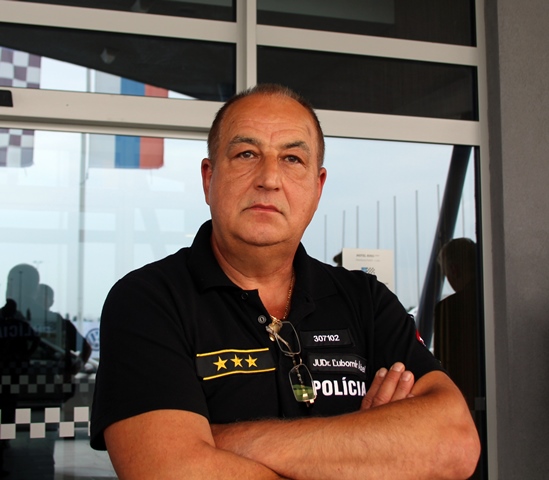 Na snímke viceprezident Policajného zboru SR Ľubomír Ábel