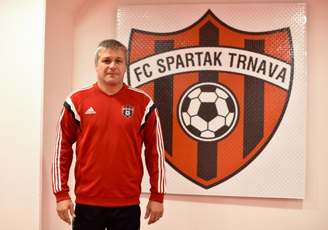 Na snímke nový tréner futbalového mužstva FC Spartak Trnava Ivan Hucko