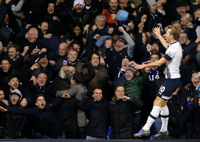 Na ilusračnej snímke hráč Tottenhamu Harry Kane