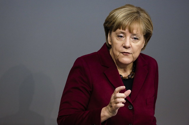 Angela Merkelová vystúpenie Bundestag zasadnutie