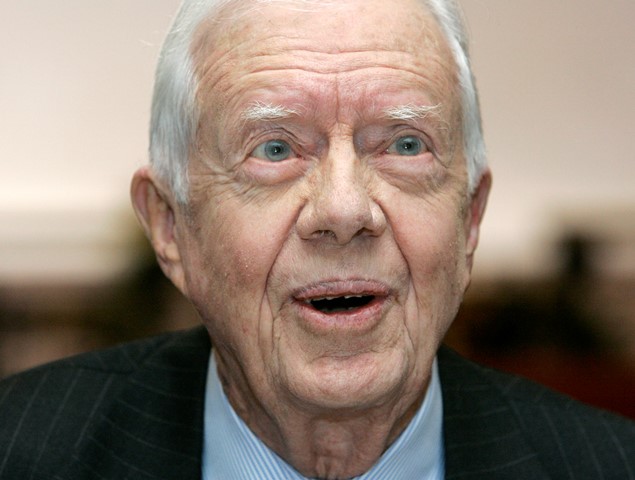 Na snímke bývalý americký prezident Jimmy Carter