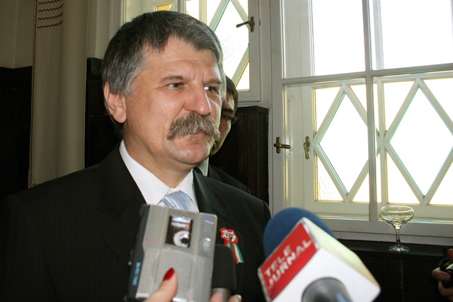 Na snímke predseda maďarského parlamentu László Kövér