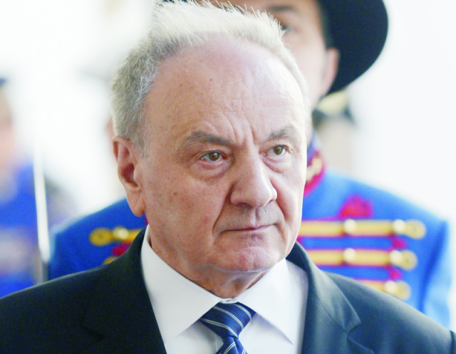 Na snímke prezident Moldavskej republiky Nicolae Timofti