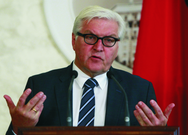 Nemecký minister zahraničných vecí Frank-Walter Steinmeier