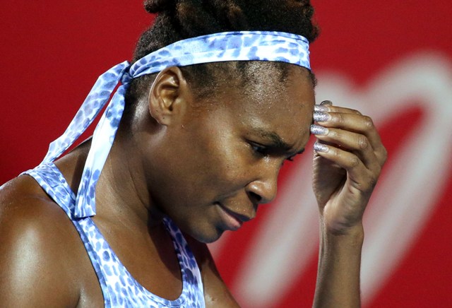 Na snímke americká tenistka Venus Williamsová