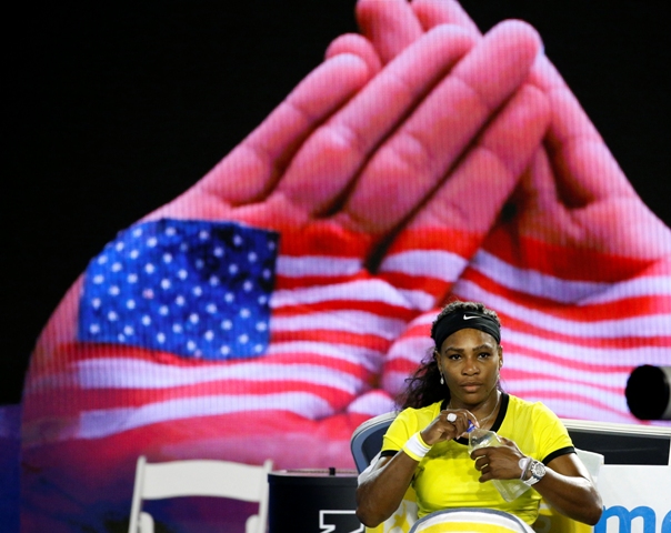 Na snímke americká tenistka Serena Williamsová
