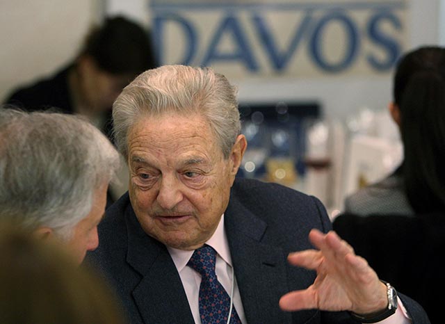 Na snímke americký finančník George Soros