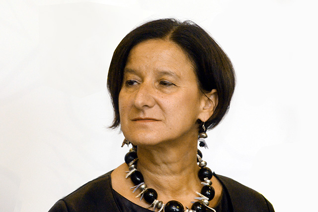Na snímke rakúska ministerka vnútra Rakúska Johanna Mikl-Leitnerová.