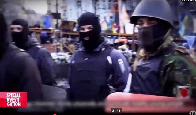 Snímka z dokumentárneho filmu o Majdane a o udalostiach v Odese