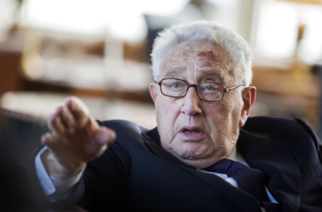 Na snímke Henry Kissinger