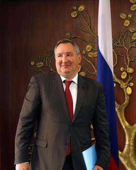 Na snímke ruský vicepremiér Dmitrij Rogozin