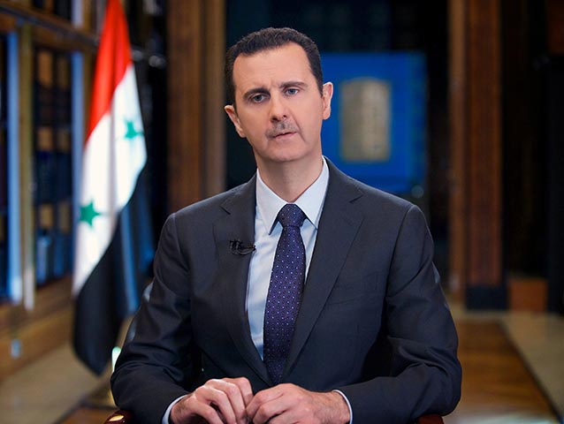 Na snímke sýrsky prezident Bašár Asad