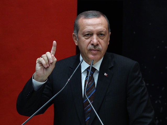 Na snímke prezident Turecka Recep Tayyip Erdogan