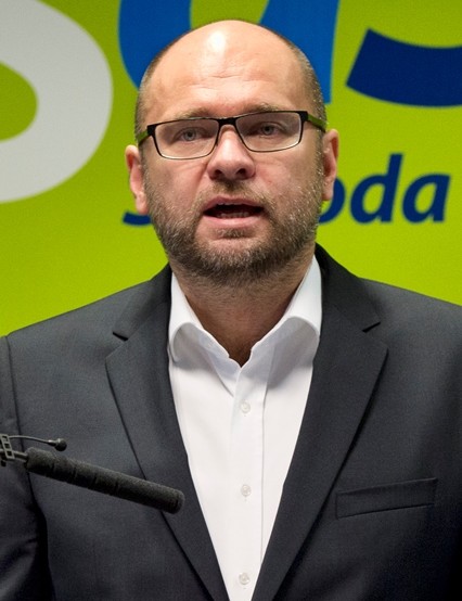 Na snímke predseda strany Sloboda a Solidarita (SaS) Richard Sulík