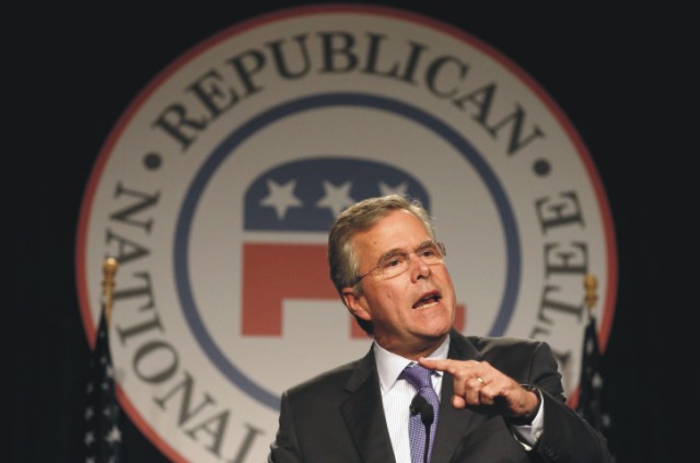 Republikánsky prezidenstký kandidát Jeb Bush