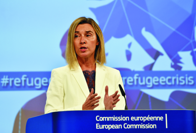 Vysoká predstaviteľka EÚ pre zahraničné veci a bezpečnostnú politiku Federica Mogheriniová