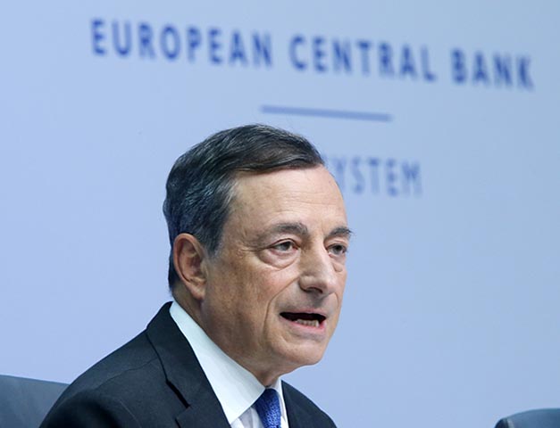Prezident Európskej centrálnej banky (ECB) Mario Draghi