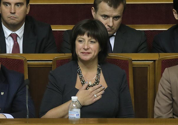 Ukrajinská ministerka financií Natalie Jaresková