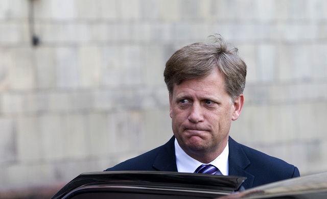 Na archívnej snímke  americký veľvyslanec v Rusku Michael McFaul 