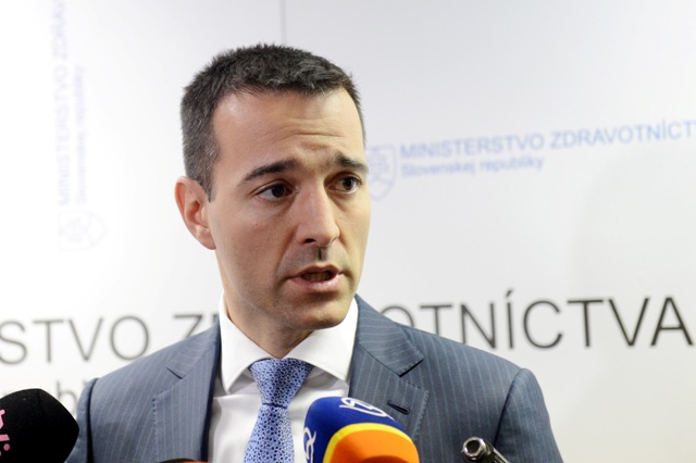 Na snímke minister zdravotníctva Tomáš Drucker