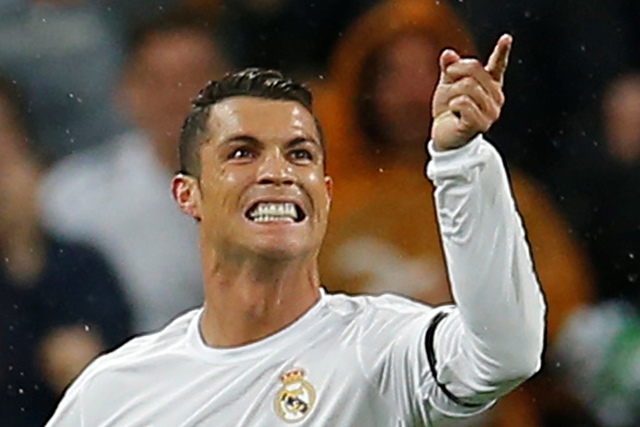 Na snímke útočník Realu Cristiano Ronaldo