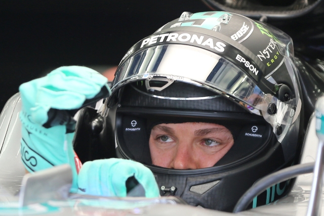 Na snímke nemecký jazdec tímu Mercedes Petronas Nico Rosberg