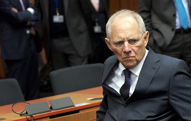 Nemecký minister financií Wolfgang Schäuble 