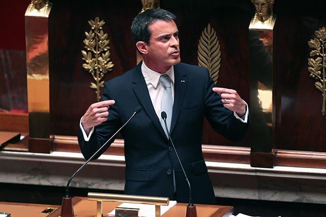 Francúzsky premiér Manuel Valls
