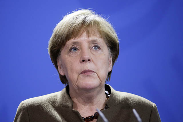 Nemecká kancelárka  Angela Merkelová