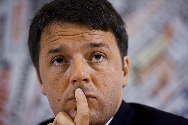 Taliansky premiér Matteo Renzi 