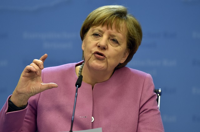 Na snímke Angela Merkelová