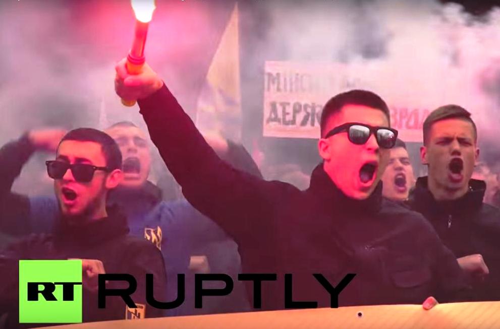 Pochod Azovu v Kyjeve5